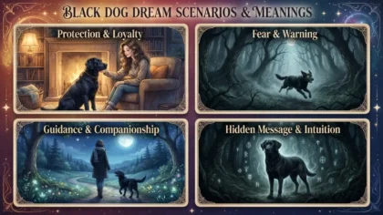 Dream Meaning of a Black Dog: Protection, Fear, or a Hidden Message?