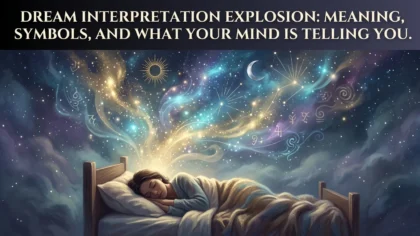 Dream Interpretation Explosion: Meaning, Symbols, and What Your Mind Is Telling You