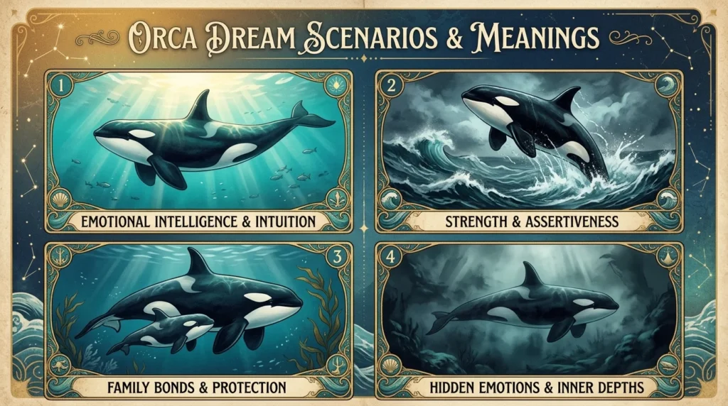 Common Orca Dream Scenarios and Their Meanings