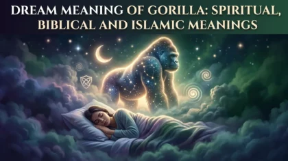 Dream Meaning of Gorilla: Spiritual, Biblical and Islamic Meanings