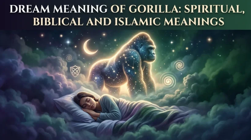 Dream Meaning of Gorilla: Spiritual, Biblical and Islamic Meanings
