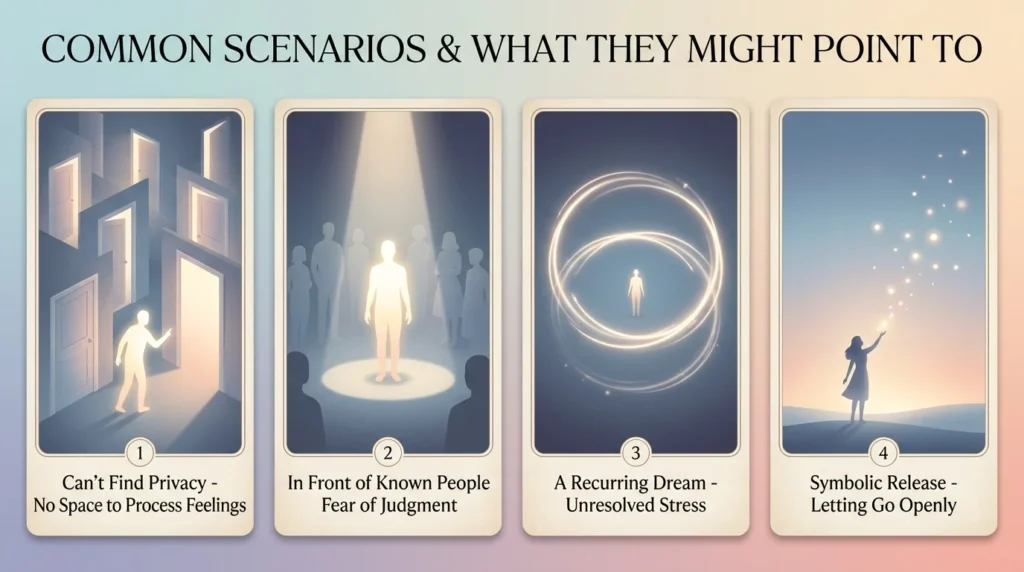 Illustration_of_common_psychology scenarios of poopin gin dream