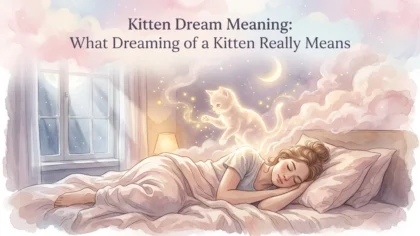Kitten Dream Meaning: What It Really Means to Dream of a Kitten