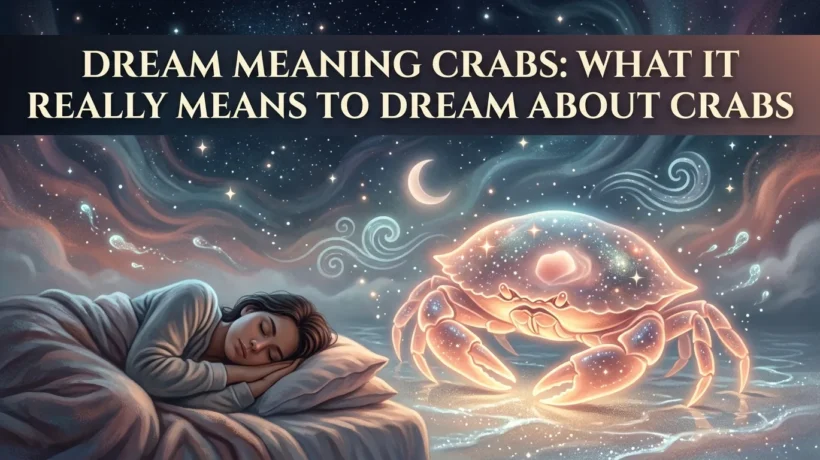 Dream Meaning Crabs: What It Really Means to Dream About Crabs