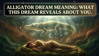 Crocodile Dream Meaning: What This Powerful Dream Is Telling You