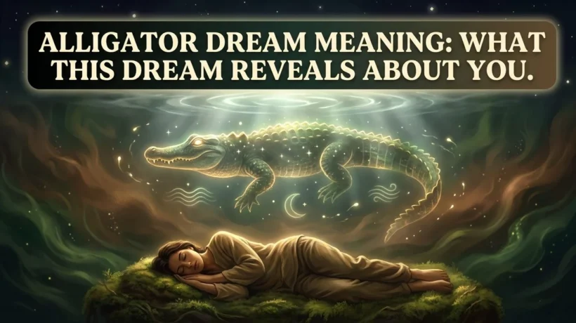 Crocodile Dream Meaning: What This Powerful Dream Is Telling You