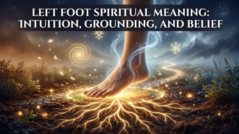 Left Foot Spiritual Meaning: Intuition, Grounding, and Belief