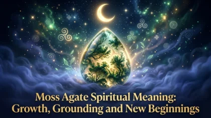 Moss Agate Spiritual Meaning: Growth, Grounding and New Beginnings
