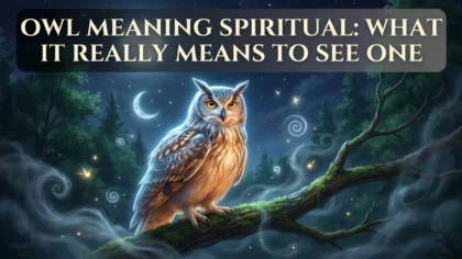 Owl Spiritual Meaning: What It Really Means to See One