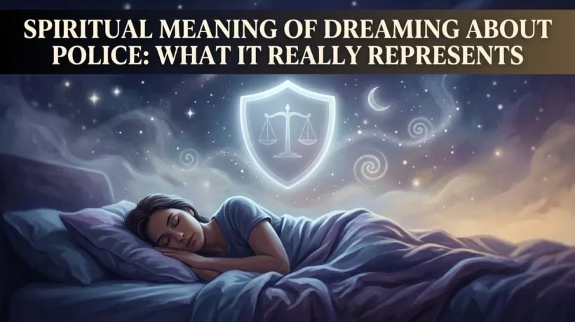 Spiritual Meaning of Dreaming About Police: What It Really Represents