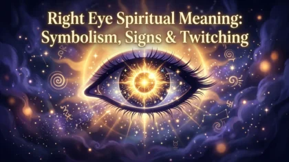 Right Eye Spiritual Meaning: Symbolism, Signs & Twitching