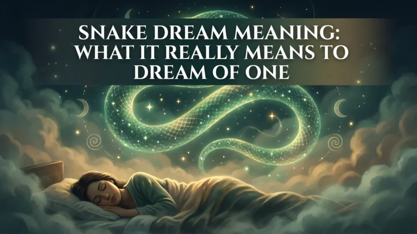 Snake Dream Meaning: What It Really Means to Dream of One