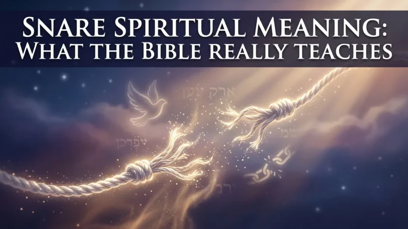 Snare Spiritual Meaning: Biblical Traps, Wisdom, and Freedom