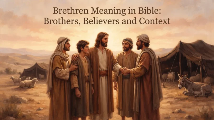 Brethren Meaning in Bible: Brothers, Believers and Context